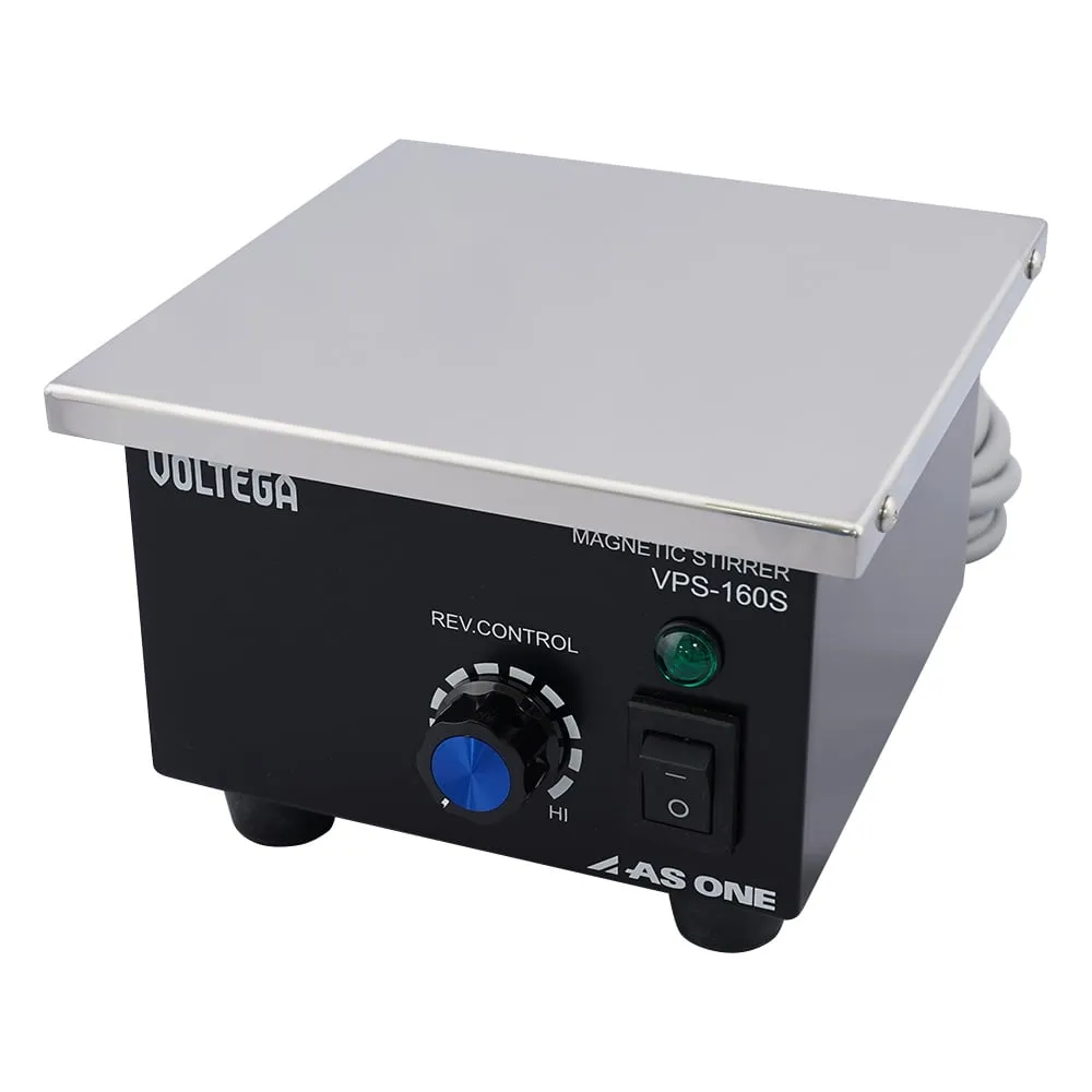 3-1493-01-22　VOLTEGA Power Stirrer (Stainless Steel Tabletop) Analog Type With Pre-shipment Inspection Certificate　VPS-160S