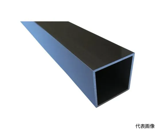 64-5003-63　Aluminum Square Pipe 9 x 9 x 1.2 Bronze 3.65 m　FB100BS