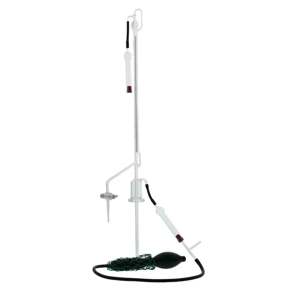 61-4413-51　Automatic Burette  Super Grade Blue Vein with PTFE Cock 10mL　022550-102
