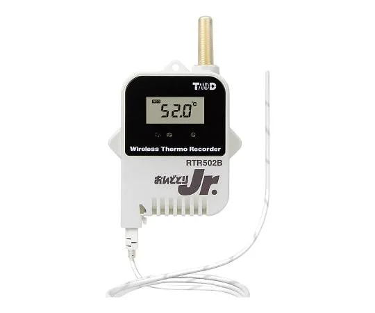 1-3521-11-23　Wireless Data Logger Temperature 1ch (External) Ondotori RTR500B Series Handset with Calibration Certificate (express service)　RTR502B