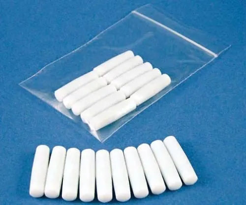 61-4390-55　PTFE Completely Molding Stir Bar NSA Type NSA-30P 10 Pcs　F-4071-05