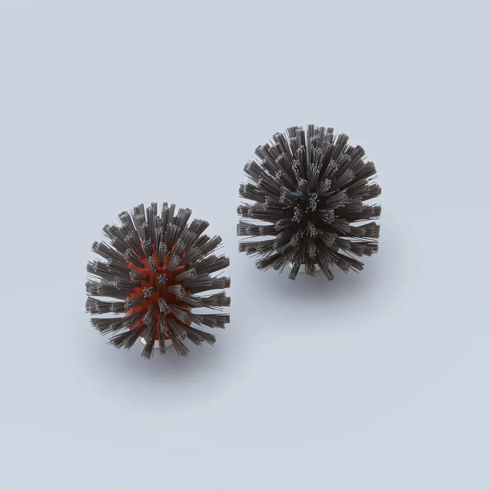 62-2969-45　Metal Detection System Brush Cylinder Brush 95 x φ120 mm Premium　HG87409