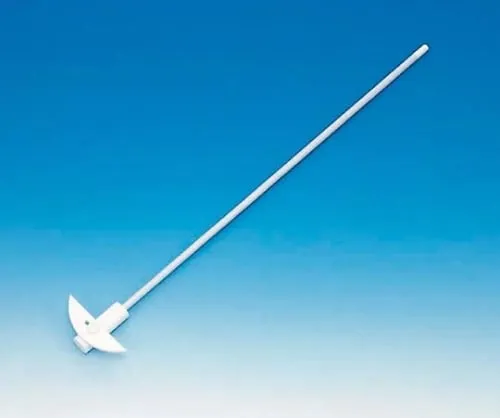 61-4389-78　PTFE All Coated with Stirring Rod for Half-Moon Blade Mounting 350L　F-4053-01