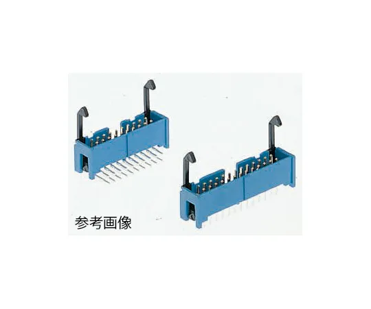 63-4628-15　Board Header 50 poles 2 rows straight wire to board 2.54 mm amplifier latch　3-1761606-5
