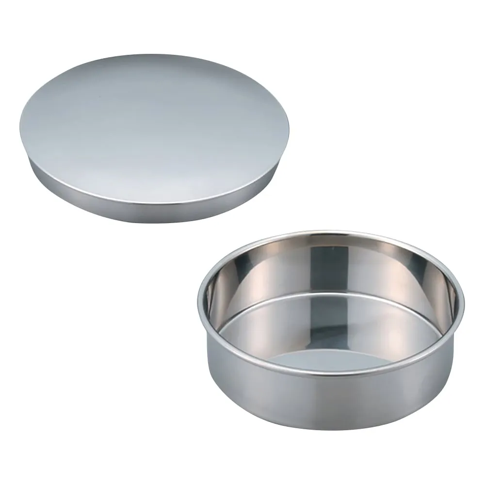 6-577-35　Standard Stainless Steel Sieve (Lid And Saucer, φ150mm) ID
