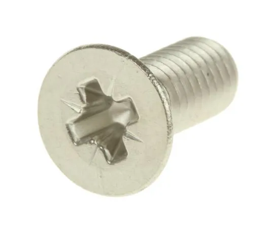 63-4640-35　RS PRO, M5 Countersunk Head, 12mm Stainless Steel Pozidriv A2 304 Plain　529-006