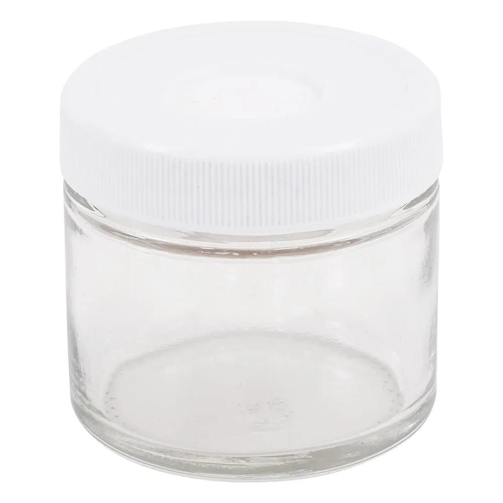 4-4811-01　Bottle w/Septum, Wide Mouth 60 mL, Unwashed, Transparent 24 Pieces　1114-S002
