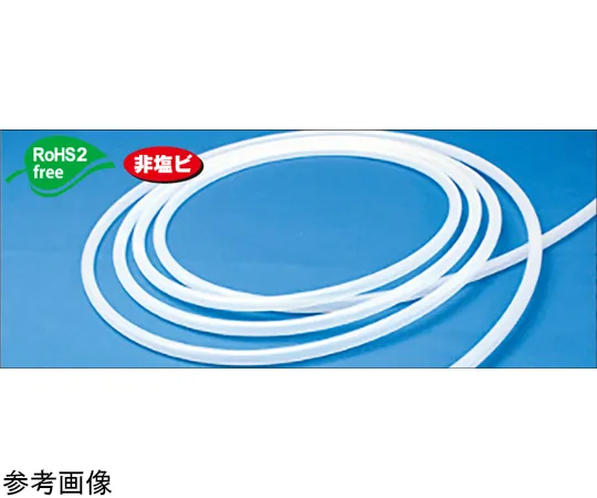 67-8061-46　Heat Resistant Soft Tube 100°C 4 x 6 1M　E-HRT-4x6