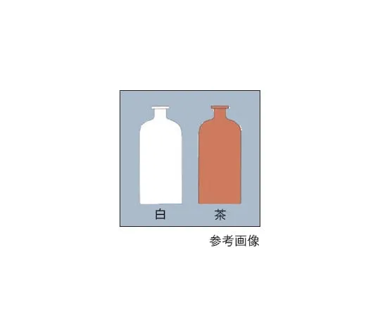 61-9726-67　Bottle with Plane Joint White (For Automatic Burette Plane Joint Type) 1000mL　F-BTL1000N