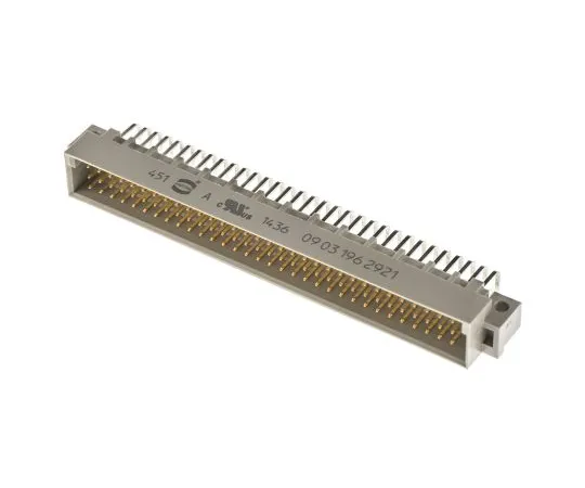 63-4615-91　DIN 41612 Connector Male 96 Pole  3 Row 2.54 mm Pitch　09031962921
