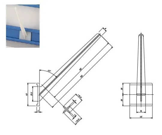 4-147-02　Dry Hanger Hanging Bar
