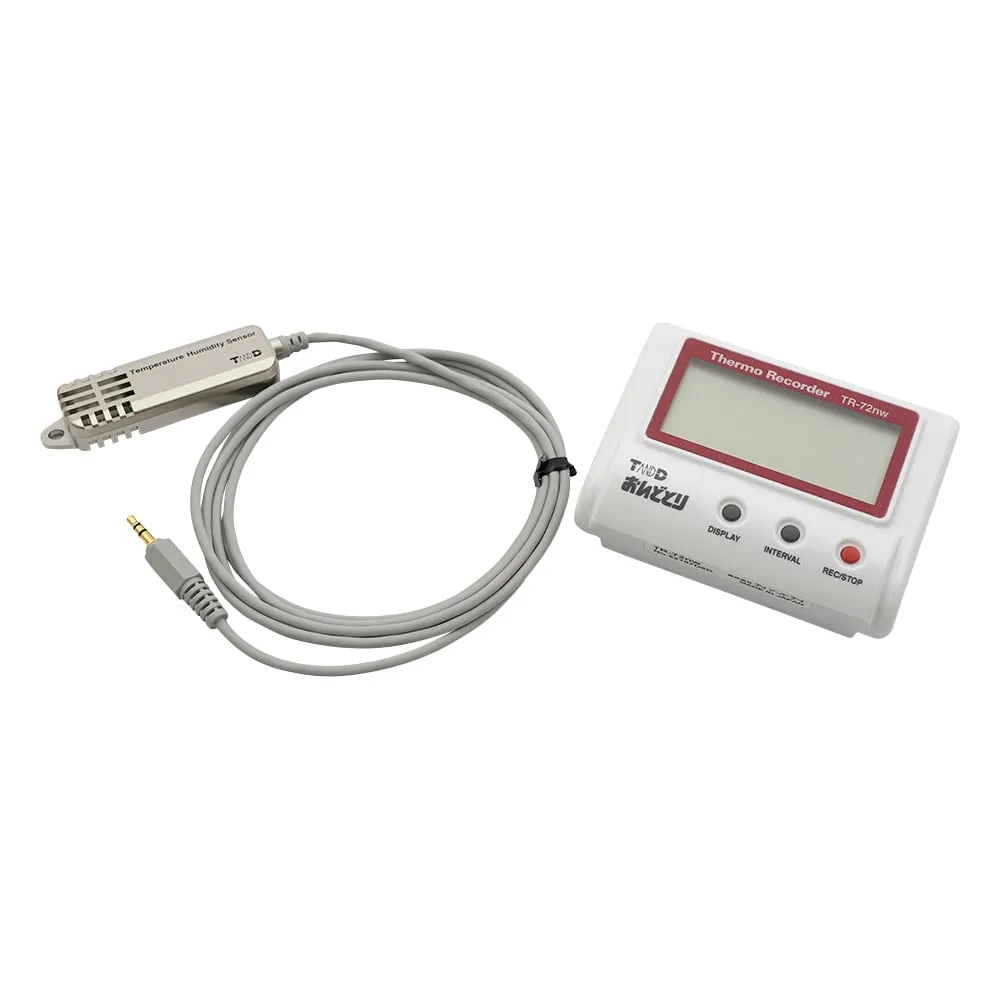 62-5001-30-23　Temperature and humidity data logger (wired LAN type) with Calibration Certificate (express service)　TR-72NWS