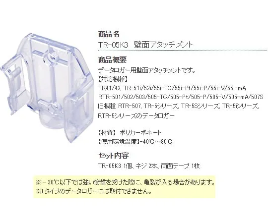 1-2322-12-30　Wall Surface Attachment　TR-05K3