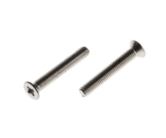 63-4640-32　RS PRO, M3 Countersunk Head, 20mm Stainless Steel Pozidriv A2 304 Plain　528-968