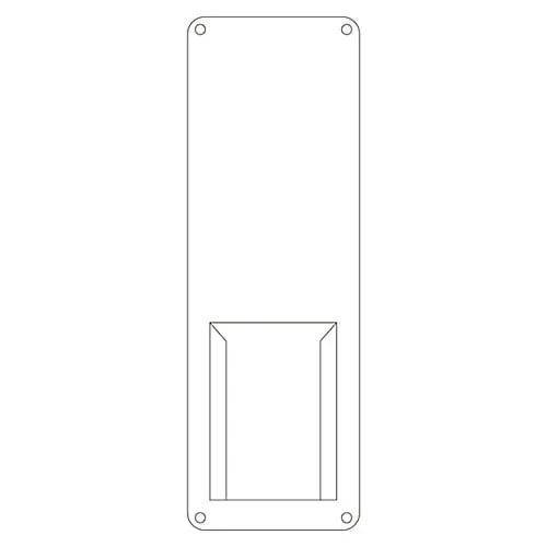 61-3385-34　Name Sign (Steel Type) Difference L　45010