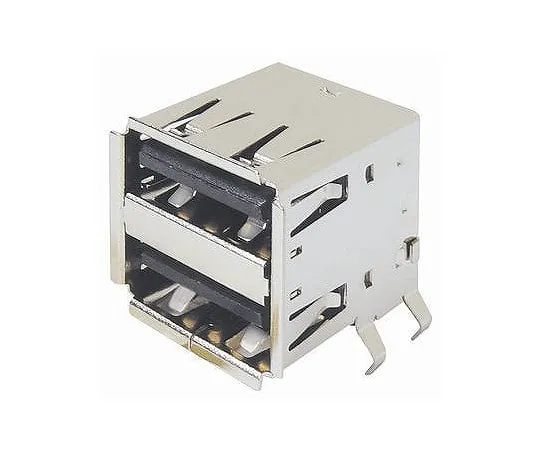 63-3099-82　USB Connector A type 2-stage Board mounting　32122BE