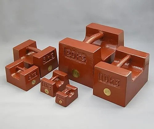 61-3514-18　Cast Iron Pillow Type Weight M2 Grade 500G　-