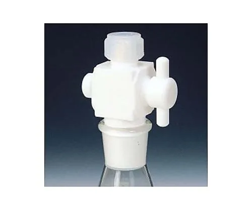 61-3531-03　Fluorocarbon Resin Two-Way Valve Connection Type Adapter 6φ x TS 15/25　NR0095-01