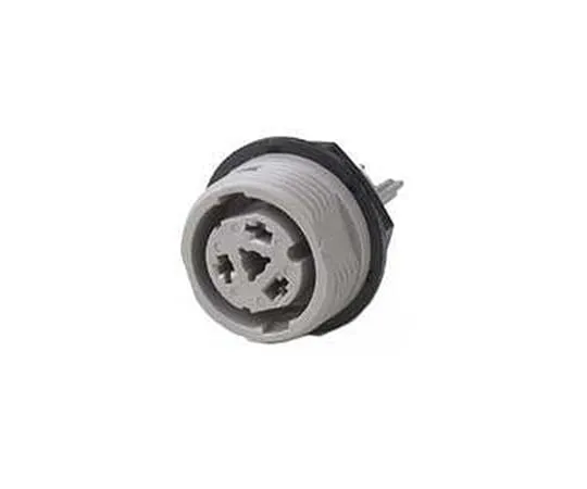 63-3146-20　Round Connector Receptacle (panel Mounting type) 125 VAC -5 A2 pole　CN-70-AJ-2P