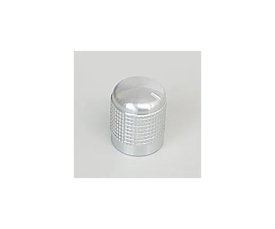 63-3106-75　Aluminum knob silver 12.5 phi shaft 6.1 phi　12.5X15BRNSB