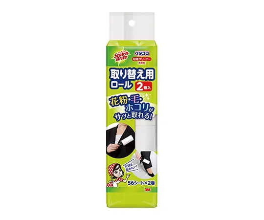 6-9554-31　Petakoro(TM) Adhesive Cleaner Replacement Roller　836RP56-JA