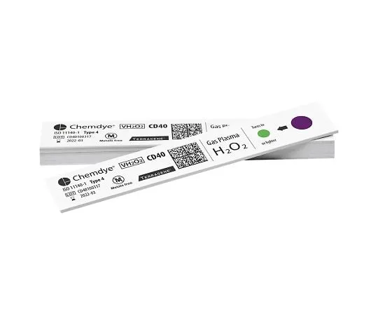 4-1661-01　Sterilized Indicator (ISO 11140 -1 compliant) Plasma, Hydrogen Peroxide　CD40