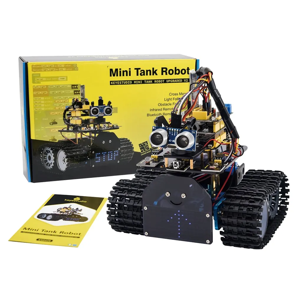 4-4135-01　Mini Tank Robot Kit (for Arudino)　KS0428