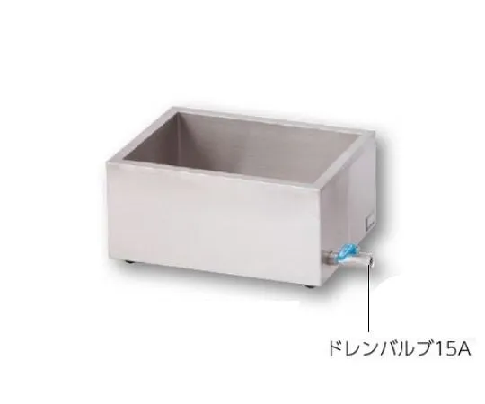 4-1920-01　Stainless Steel water tank square shape with Drain Valve 15 A With Insulation 12.6 L　S-1