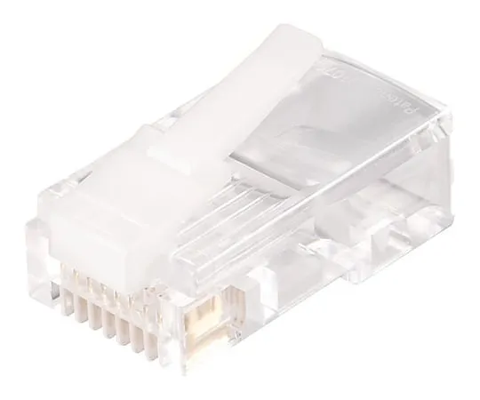 65-3418-06　［Discontinued］LAN Connector with Unbroken Claws Cat5e for Flat, 10 pcs Included　BLAC5EF10