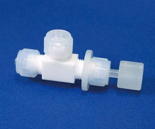 61-4379-47　PTFE High Pressure Needle Valve L-Type 12φ　F-2027-04