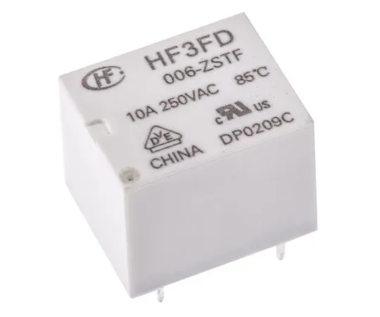63-4631-86　RS PRO, 6V dc Coil Non-Latching Relay SPDT, 10A Switching Current PCB Mount Single Pole　476-573