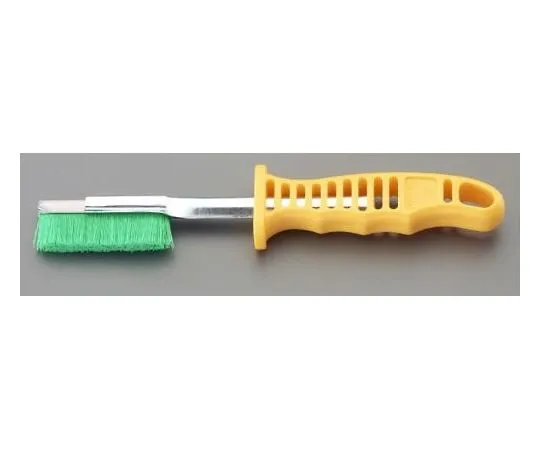 64-2194-38　Wire brush (nylon/straight/with grip) 213 mm　EA109GF-20