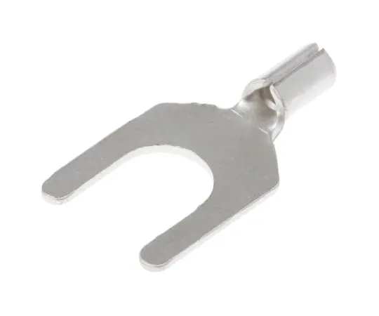 63-4623-84　RS PRO Uninsulated Crimp Spade Connector, 0.5mm² to 1.5mm², 22AWG to 16AWG, M6 Stud Size　433-040