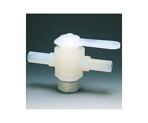 61-3528-12　Fluorocarbon Resin PFA Two-Way Valve 6φ　NR0025-01