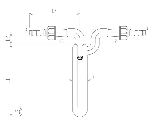 62-2116-82　Trap III Type (Hose Separable Type)　4147-40250