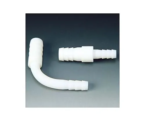 61-3530-70　PTFE Tube Different Diameter Connector L Type 6φ x 8φ　NR0081-05