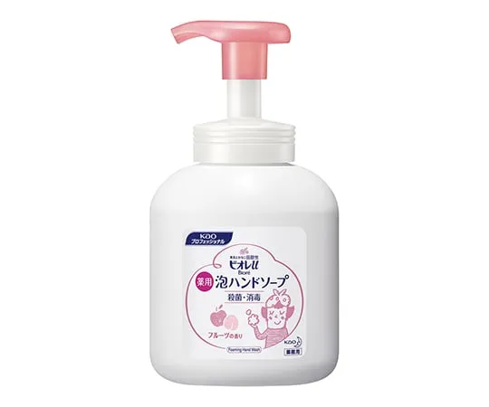 7-6084-11　Biore Foam Hand Soap (for Business) Fruit Scent 350ml Empty Bottle
