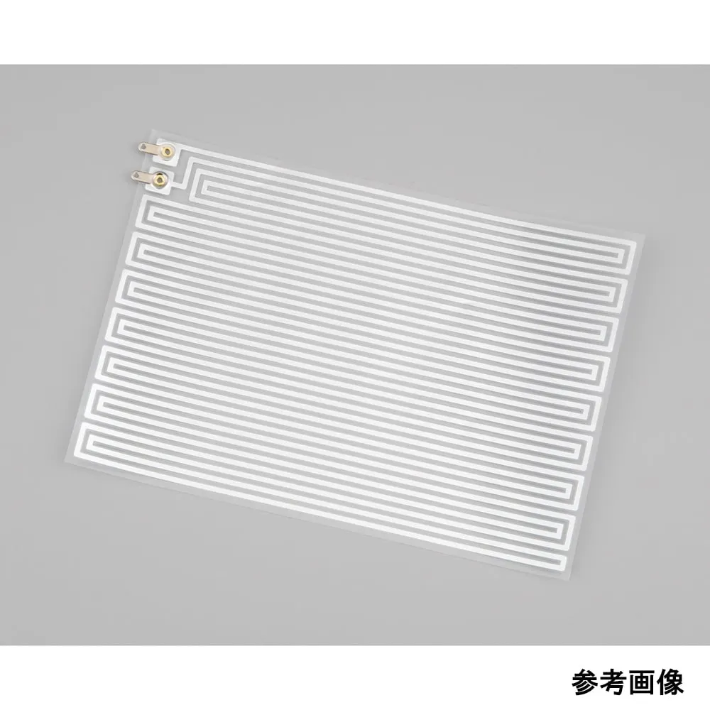 4-4636-01　Aluminum foil film heater, no adhesion (PET/OC) 3.3 ohm　AL-A5-30-3.3D