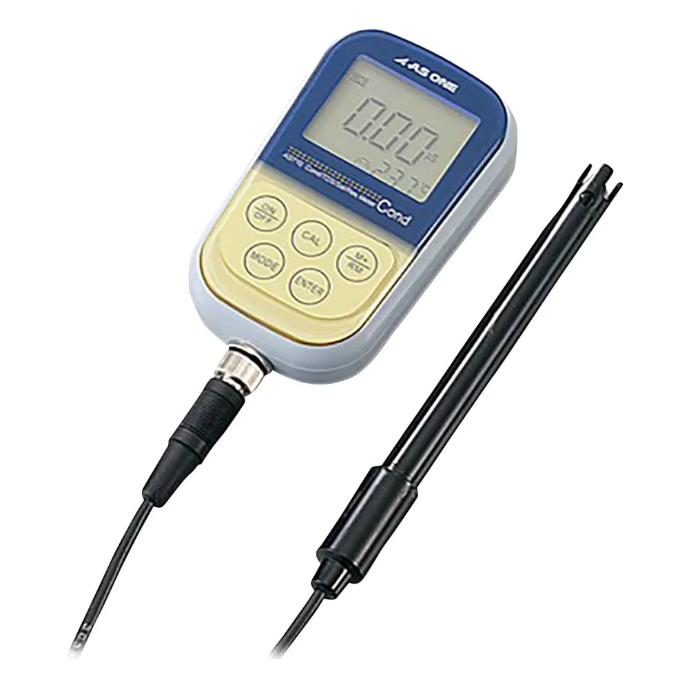 1-2814-01-20　Waterproof Portable Conductivity Meter With Calibration Certificate　AS710