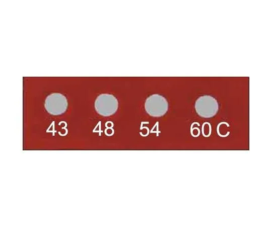 61-3815-93　Mini 4 PointsTemperature Label :Temp-plate 441　441-043