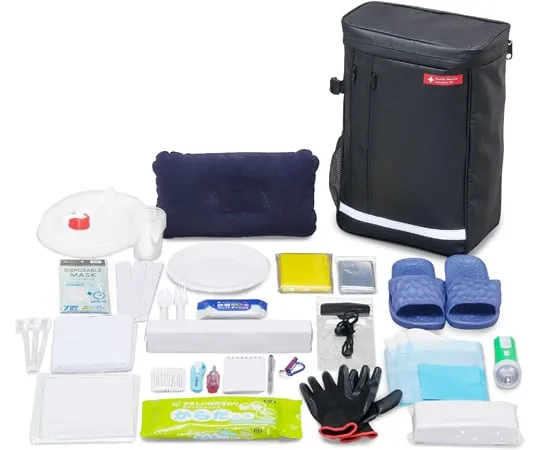 65-2321-95　Disaster prevention set 27 pieces for 1 person　BS1-27