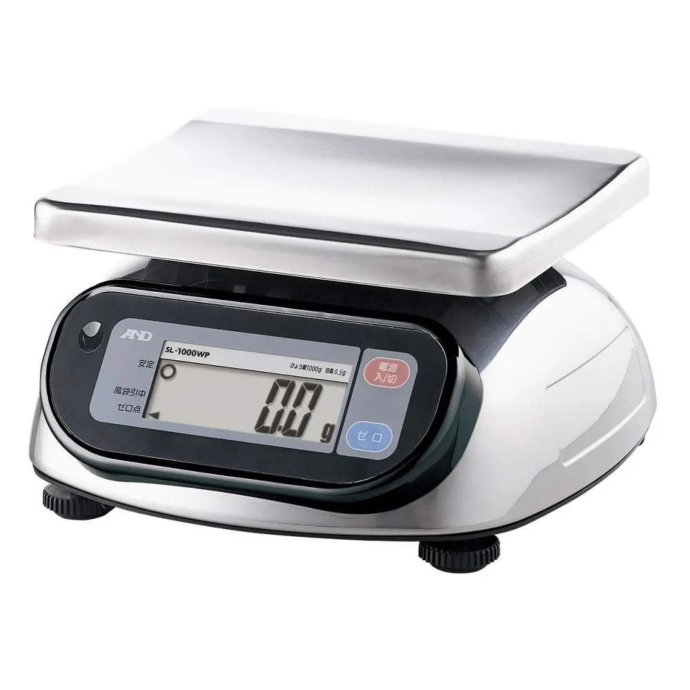 61-4676-93　Dust control, Waterproof Digital Scales SL-1000WP　SL1000WP-JA