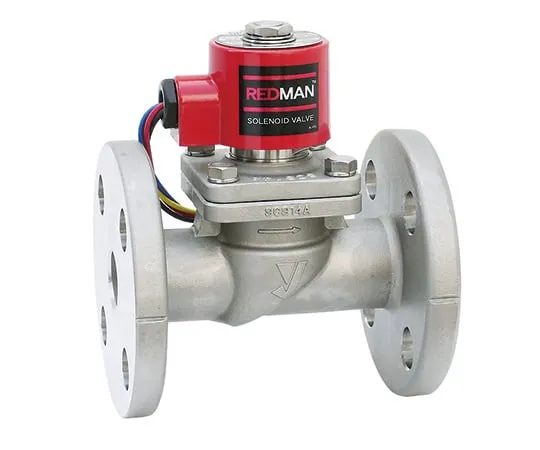 64-3817-27　Redman SCS Solenoid Valve Flange, Energization Open, AC 100/200, RoHS　DP-100F-65A