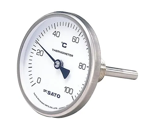 61-0096-53　Bimetal Thermometer 2110-20 0 - 100℃ 50mm　BM-T-75S