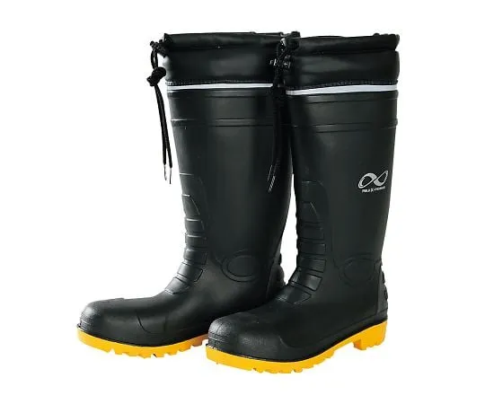 3-9285-01　Disaster Prevention Boots Black M　BN-860