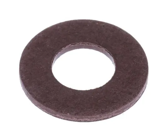 63-4640-60　M8 Plain Vulcanised Fibre Tap Washer, 1.5mm Thickness　530-258