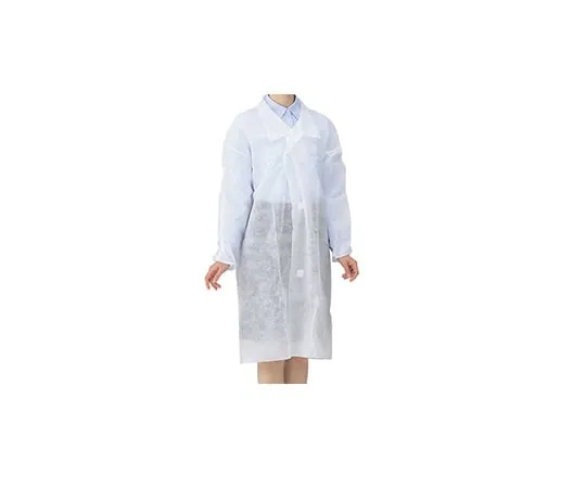 8-4055-01　Disposable Lab Coat M 1 Piece