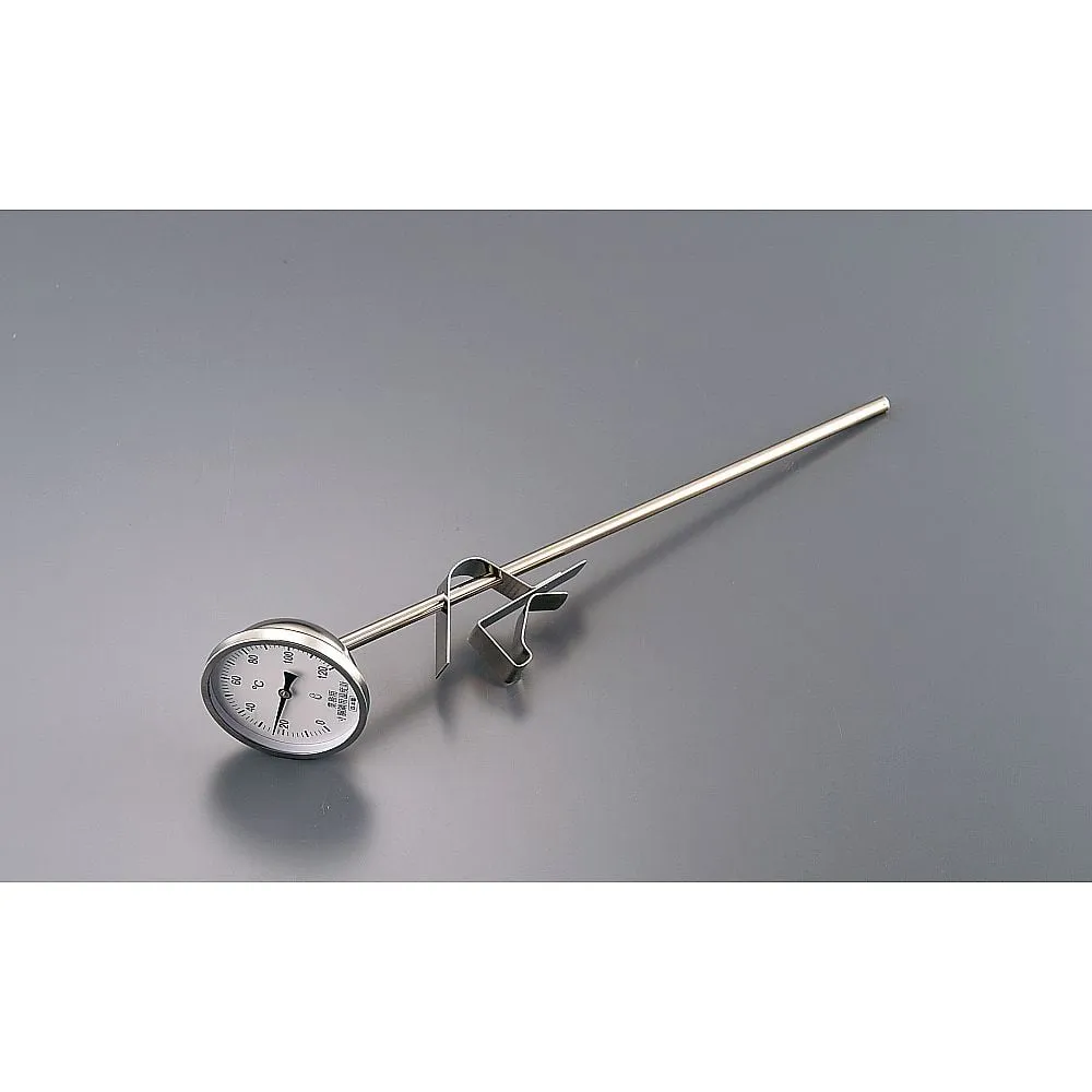 62-6487-25　Thermometer for cylindrical pot with slope type slide holder　PYS-400