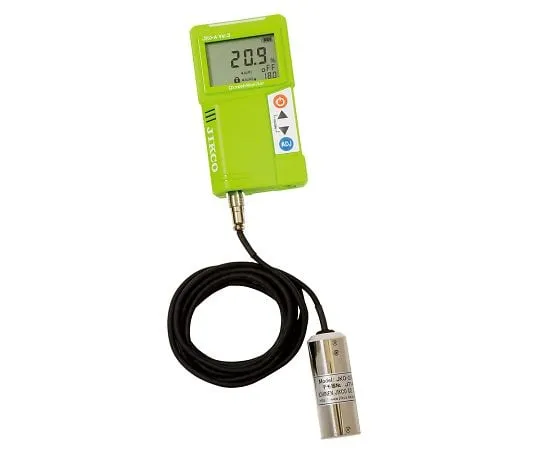 3-156-12　Oxygen monitor (with automatic air correction function) Sensor-separated, portable　JKO-AL3-K