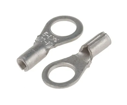 63-4623-81　RS PRO Uninsulated Crimp Ring Terminal, M5 Stud Size, 0.5mm² to 1.5mm² Wire Size　433-012